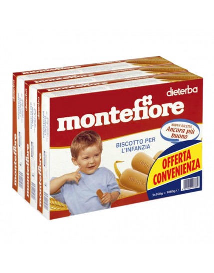 MONTEFIORE Biscotti 3x360g