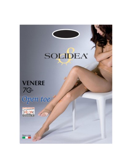 VENERE 70-Open Toe Nero 4-XL