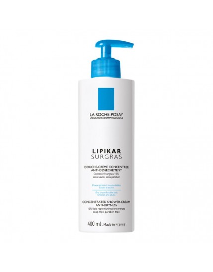 La Roche Posay Lipikar Surgras Doccia Crema Anti-Secchezza 400 ml + Cravattino