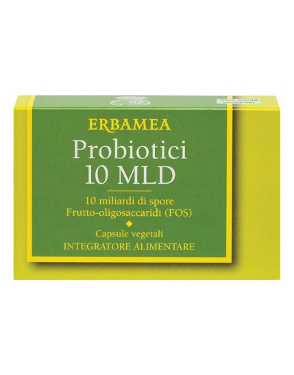 Erbamea Probiotici 10 MLD 24 Capsule Vegetali