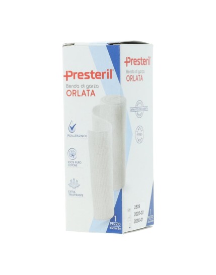 Mediprester Benda Garza 12/8 10cmx5mt 1 Pezzo