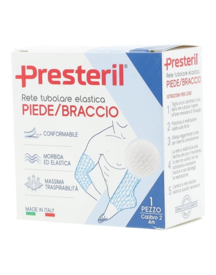 Medipresteril Rete Tubolare Elastica Braccio/Piede Calibro 2 - 4 metri