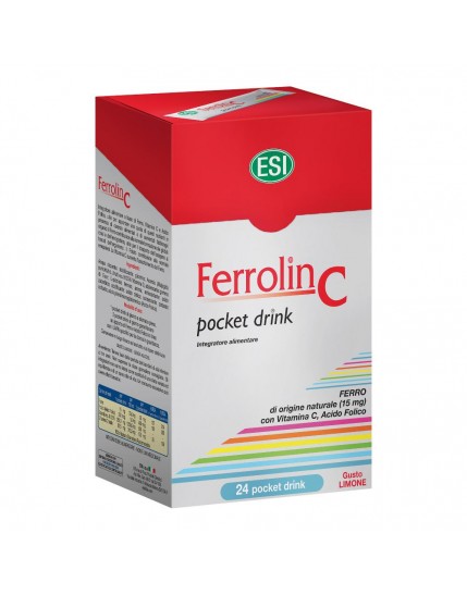 Ferrolin C Pocket Drink 24 Bustine