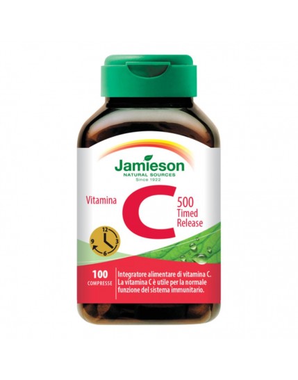 VITAMINA C 500 TIM REL 100CPR