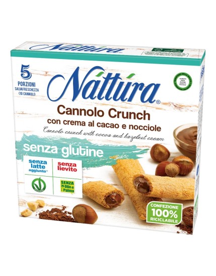NATTURA Cannolo Crunch 5x25g NATTURA Cannolo Crunch 5x25g