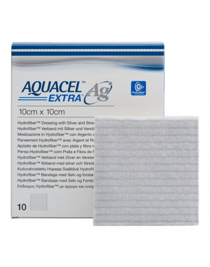Aquacel Ag Extra Drs10x10cm 10