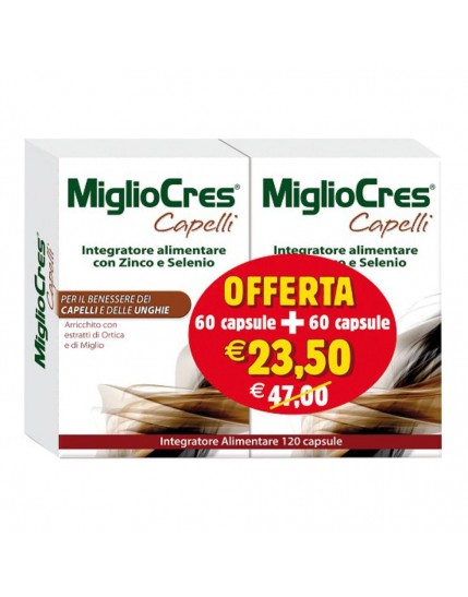 MigliCres Capelli 60+60 Capsule Promo