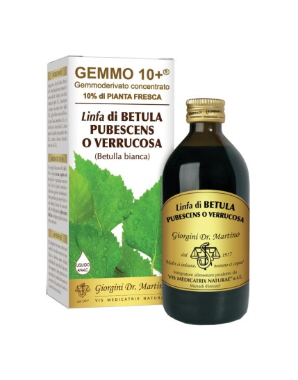 Dr. Giorgini Betulla Bianca Linfa Gemmo 10+ 200ml