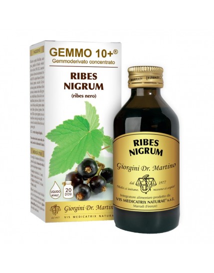 Ribes Nero Gemme 10+ Liquido Analcolico 100ml