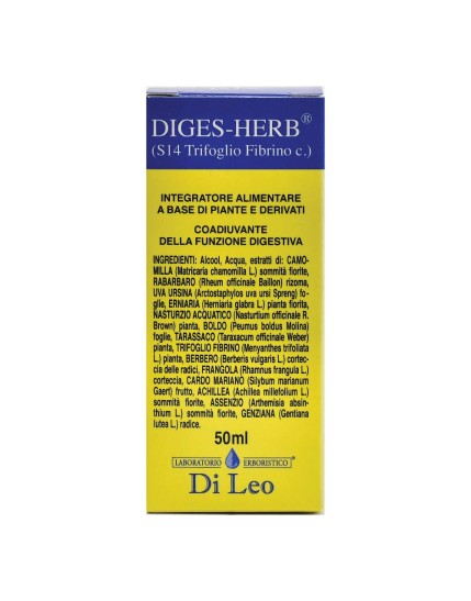 DIGES HERB S14 TRIFOGLIO 50ML