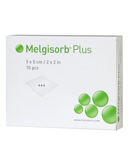 MELGISORB PLUS MED AS 5X5 10PZ MELGISORB PLUS MED AS 5X5 10PZ