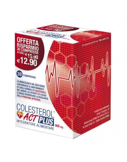 Colesterol Act Plus 30 Compresse