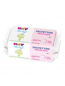 Hipp Baby Salviettine Delicate Bipack 2x56 Pezzi