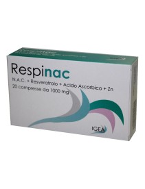 RESPINAC 20CPR 1000MG