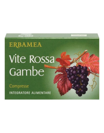 Erbamea Vite Rossa Gambe 30 Compresse