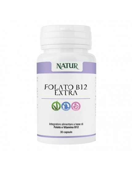 FOLATO B12 EXTRA 30CPS NATUR SP