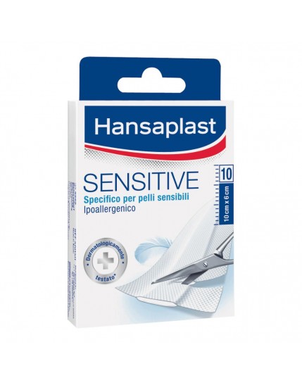 HANSAPLAST STRIS SENS 10X6CM 10P