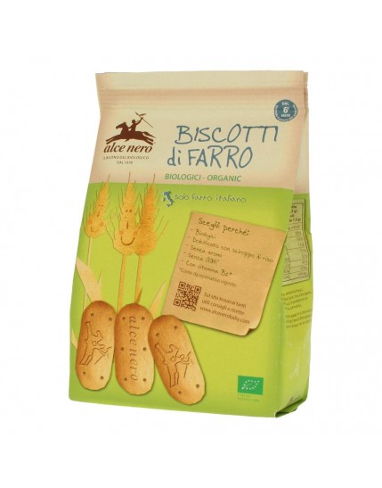 Alce Nero Biscotti al Farro Baby Food Bio 250g