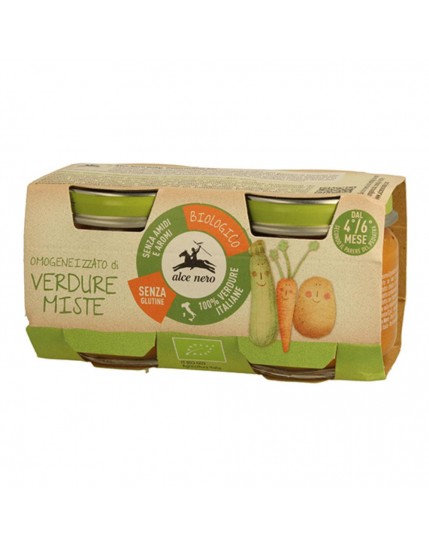 OMOGENEIZ VERDURE MIS2X80G ALCE