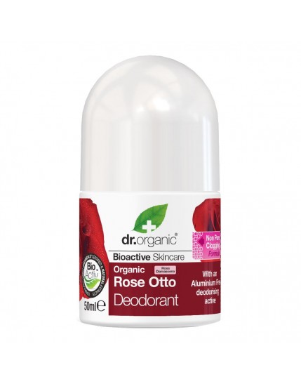 DR ORGANIC ROSE DEODORANT 50ML