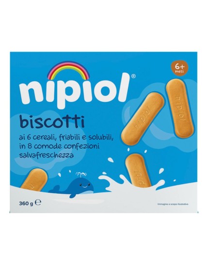 NIPIOL BISCOTTINI 6 CRL 360G