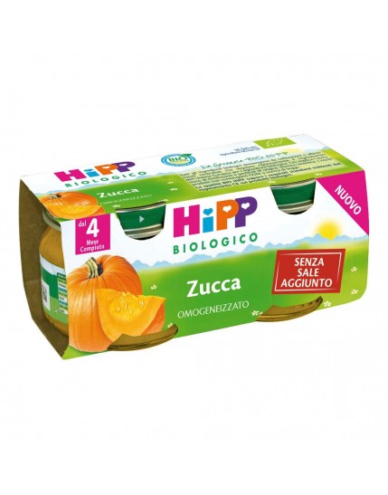 Hipp Bio Omogeneizzato Zucca 2x80