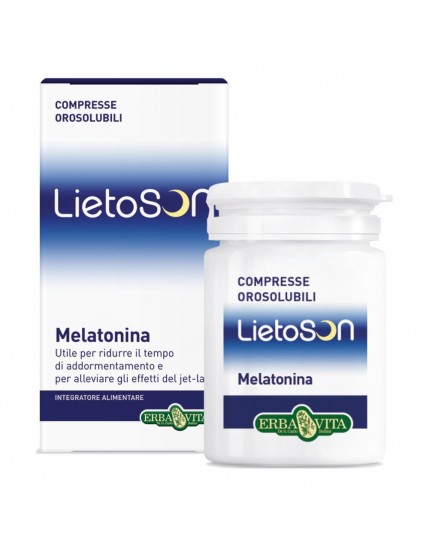 ErbaVita LietoSon Melatonina 120 Compresse