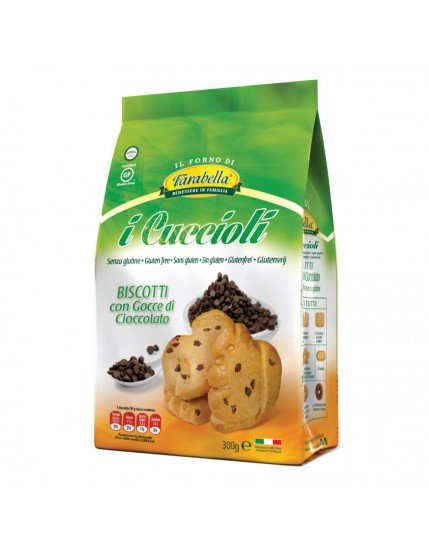 I CUCCIOLI Bisc.Gtt Ciocc.300g