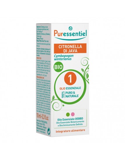 Puressentiel Citronella Olio Essenziale Bio 10ml