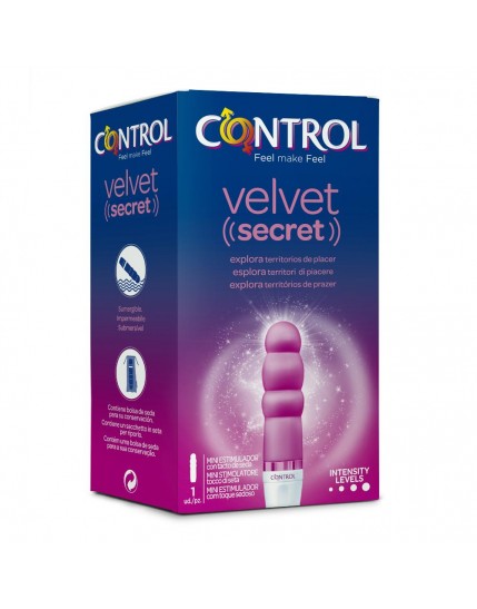 Control Velvet Secret stimolatore con Pila 1 pezzo