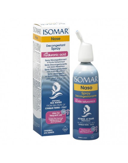Isomar Spray Decongestionante Acido Ialuronico Soluzione Ipertonica 100ml