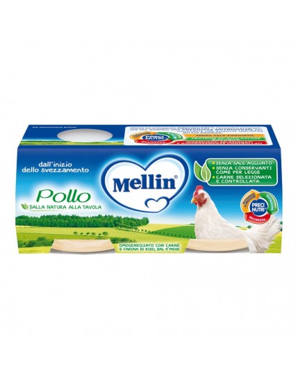 OMO MELLIN Pollo 2x120g
