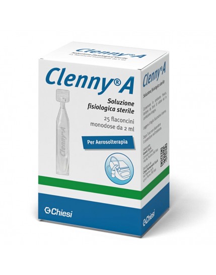 Clenny Soluzione Fisiologica Sterile 25 Flaconcini Monodose 2ml