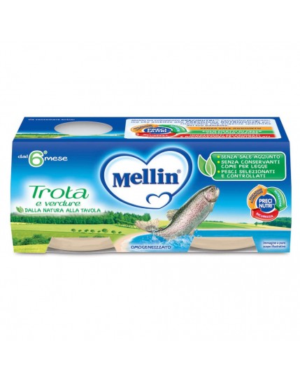 OMO MELLIN Trota 2x80g