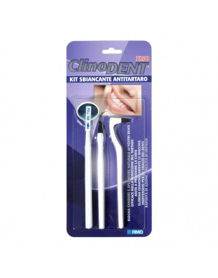 Clinodent Trio Sbiancante Anti Tartaro 1 Pezzo