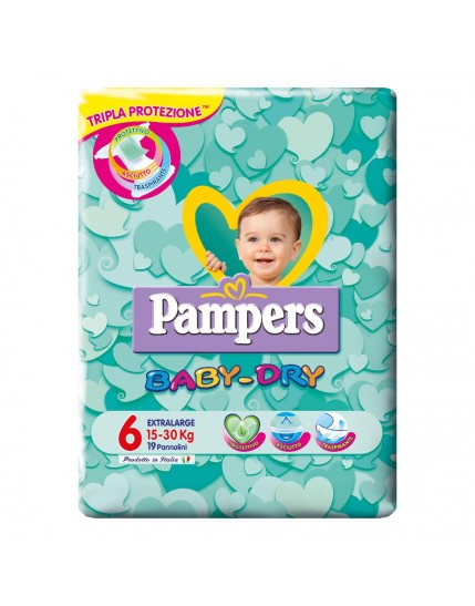 Pampers Baby Dry Xl Pb 19
