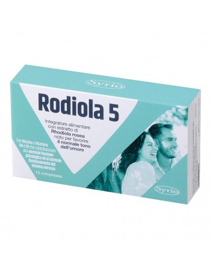Rodiola 5 15 Compresse