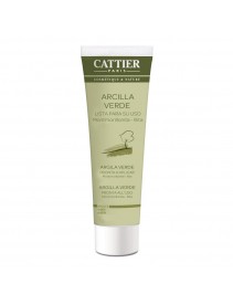 Cattier Maschera Argilla Verde Pronta All'Uso Mini 100ml