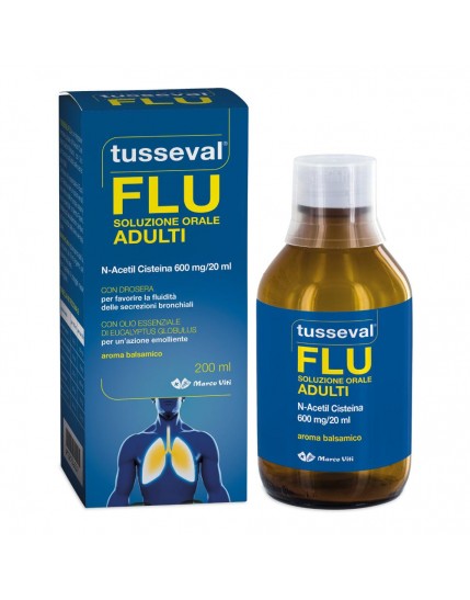 TUSSEVAL FLU Sol.Os 200ml VITI