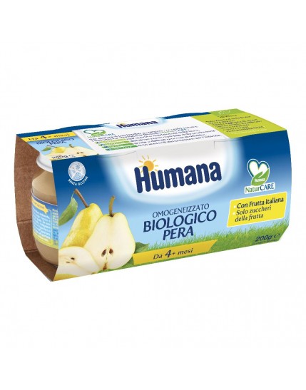 Humana Omog Pera Bio 2x100g