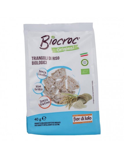 BIOCROC Triangoli Riso Bio 40g