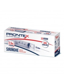 Prontex Siringhe 2,5ml 10 Pezzi