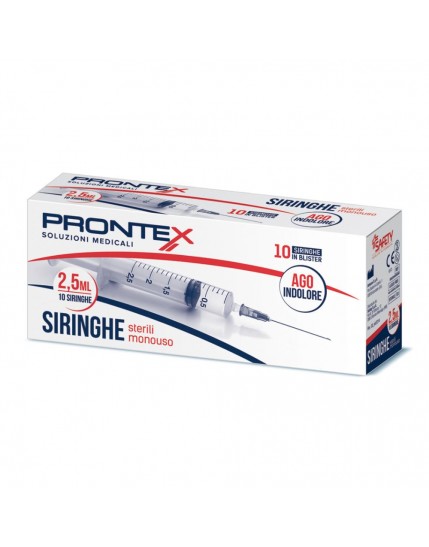 Prontex Siringhe 2,5ml 10 Pezzi