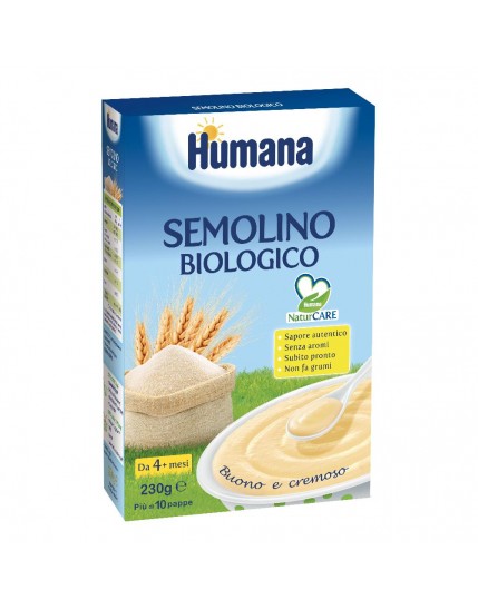 Humana Semolino Biologico 230g