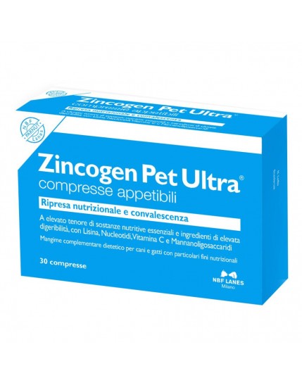 Zincogen Pet Ultra 30 Compresse Appetibili