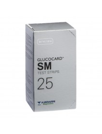 Glucocard Strisce Test  per Misurazione Glicemia 25 Pezzi 