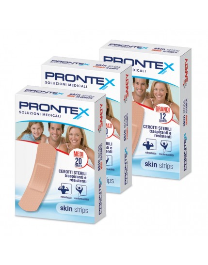 PRONTEX Skin Strips Ass.40pz