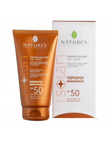 Nature's Crema viso e corpo Spf50 150ml