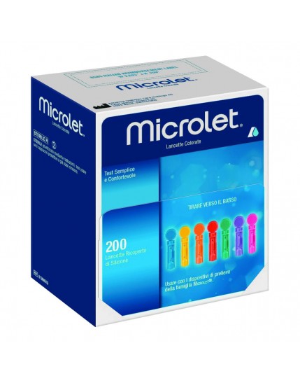 Microlet 200 Lancette colorate