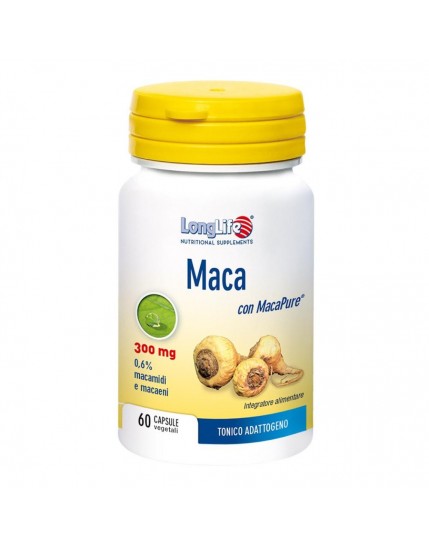 LONGLIFE MACA 300mg 60 Cps